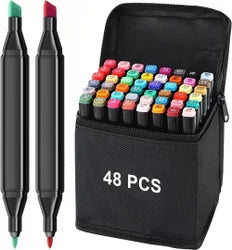48 Pcs Color Markers Pen