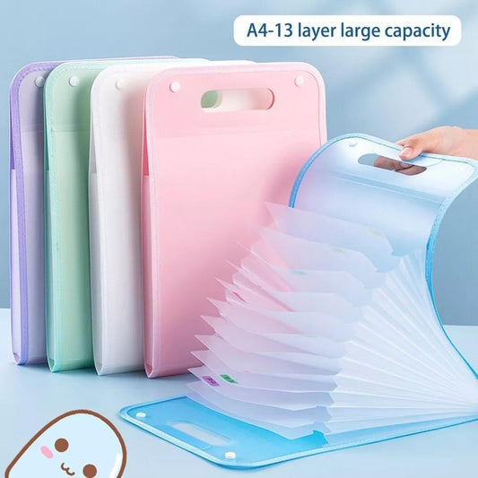 13 Layer A4 Paper File Folder