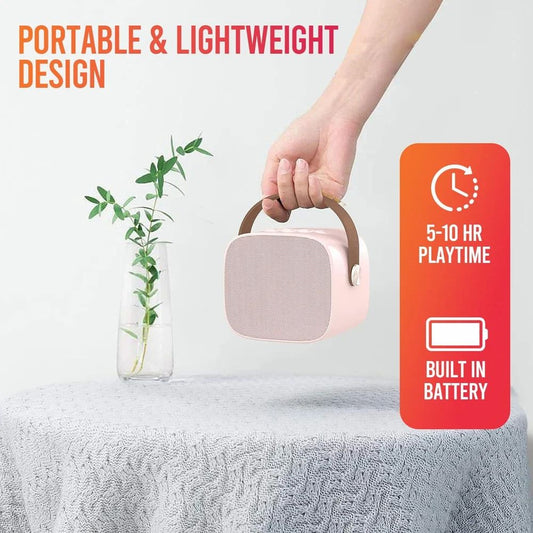 Bluetooth Speaker with Wireless Microphone